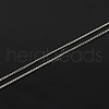 Anti-Tarnish Rhodium Plated 925 Sterling Silver Necklaces STER-M034-39A-2