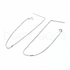 925 Sterling Silver Ear Stud Findings STER-I014-05S-1