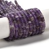 Natural Amethyst Beads Strands G-P575-B38-4x2mm-2