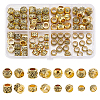   80Pcs 8 Styles Tibetan Style Zinc Alloy European Beads FIND-PH0021-13B-1