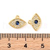 Brass Micro Pave Cubic Zirconia Pendants KK-U017-08E-G-3