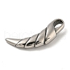 316 Surgical Stainless Steel Pendants STAS-Z073-77AS-2