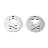 Non-Tarnish 201 Stainless Steel Pendants STAS-Q240-034P-1