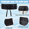 CRASPIRE 2Pcs 2 Colors Imitation Leather Wrap Around Waist Bands AJEW-CP0008-08A-6