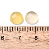 Natural Yellow Agate Cabochons G-K348-07C-04-3
