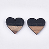Resin & Walnut Wood Pendants RESI-S358-81F-2
