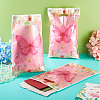 10Pcs Rectangle with Butterfly Pattern Paper Gift Bags CARB-TAC0002-04-6