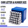 Iron Seal Stamps AJEW-G018-02-5