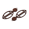 Wood Pendants FIND-N007-03B-2