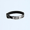 Silicone Cord Bracelets WG3CB09-06-1