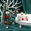 20Pcs 10 Style Christmas Themed Handmade Lampwork Beads LAMP-LS0001-09-7