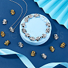 DICOSMETIC 40Pcs 2 Colors Tibetan Style Alloy Beads FIND-DC0006-07-5