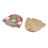 Rack Plating Alloy Enamel Pendants FIND-Z052-01G-04-2