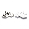 Tibetan Style Alloy Pendants TIBE-N006-24AS-LF-2