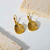 Retro Stainless Steel Oval Hoop Earrings YQ2955-3