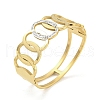 304 Stainless Steel Pave Crystal Rhinestone Hollow Out Hinged Bangles for Women BJEW-D044-07B-G-1