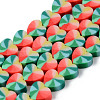 Handmade Polymer Clay Beads Strands CLAY-N008-002B-1