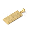 PVD Vacuum Plating 304 Stainless Steel Pendants STAS-B069-14G-2