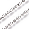 Non-Tarnish 304 Stainless Steel Ball Chains CHS-L024-025F-3