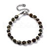 Natural Dragon Blood Beaded Bracelets for Women G-P563-07P-08-4