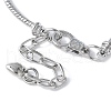 Ocaen Theme European Beads Charm Bracelet Set for Women BJEW-JB11587-02-4