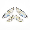 Epoxy Resin Pendants RESI-T057-27B-2