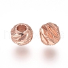 Brass Spacer Beads KK-TAC001-77RG-1