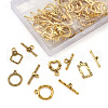 Tibetan Style Toggle Clasps TIBE-TA0001-20AG-3