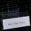 Acrylic Table Sign Holders AJEW-WH0033-14B-5