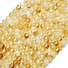 Natural Citrine Beads Strands G-A260-A13-01-2