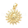 Brass Pendants KK-D357-22G-1