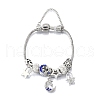Alloy European Beads Charm Bracelets BJEW-F495-20P-2