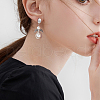 Beebeecraft 60Pcs 2 Colors 304 Stainless Steel Stud Earring Findings STAS-BBC0005-65-6