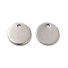 Non-Tarnish 304 Stainless Steel Charms STAS-L207-24B-P-1