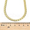 4.5MM 304 Stainless Steel Flat Snake Chain Necklaces for Women Men NJEW-Q028-04G-3