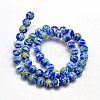 Round Millefiori Glass Beads Strands X-LK-P002-02-2