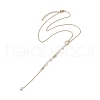 Shell Pearl Bead Pendant Necklaces NJEW-JN04939-4