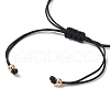 Synthetic Black Onyx Braided Bead Bracelets BJEW-MZ00154-04-4