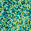 Opaque Glass Round Seed Beads GLAA-TAC0025-07A-02-3