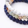 Mixed Gemstone Beaded Stretch Bracelet Sets BJEW-JB02625-2