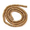 Electroplated Synthetic Non-magnetic Hematite Beads Strands G-H027-D01-01-3