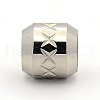 Tarnish Resistant Stainless Steel Beads STAS-M003-03P-1