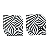 Opaque Acrylic Pendants SACR-L003-09-1