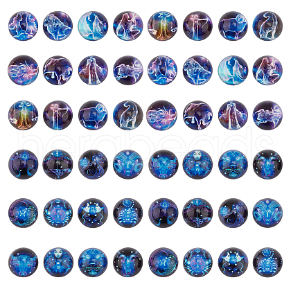 ARRICRAFT Glass Cabochons GGLA-AR0001-02B-1