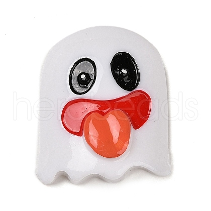 Ghost Halloween Opaque Resin Decoden Cabochons RESI-R446-02L-1