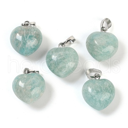 Natural Amazonite Pendants G-J386-H16-P-1