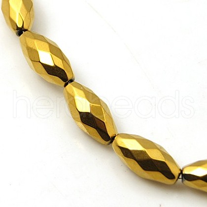 Non-magnetic Synthetic Hematite Beads Strands G-E170-2B-1