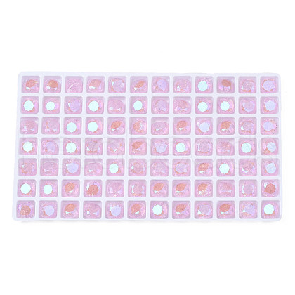 Glass Rhinestone Cabochons MRMJ-N029-02B-07-1