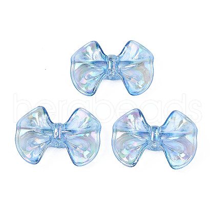 Transparent Acrylic Beads X-TACR-N006-63A-1