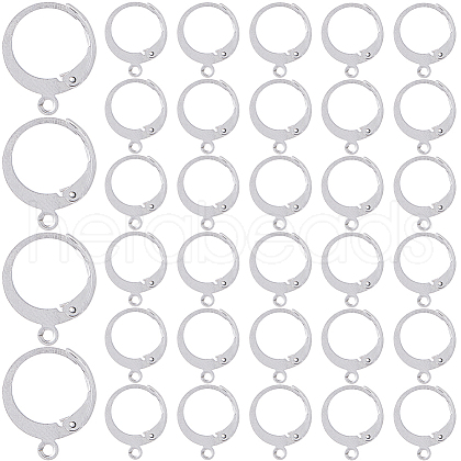 SOFPLATE 304 Stainless Steel Leverback Earring Findings STAS-SP0001-02A-1